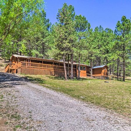 Quiet Cloudcroft Cabin With Porch And Gas Grill! ภายนอก รูปภาพ