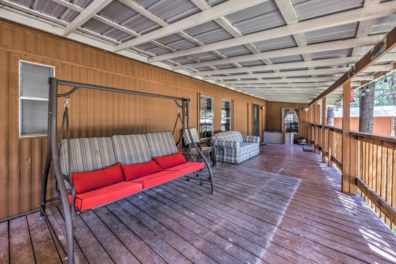 Quiet Cloudcroft Cabin With Porch And Gas Grill! ภายนอก รูปภาพ