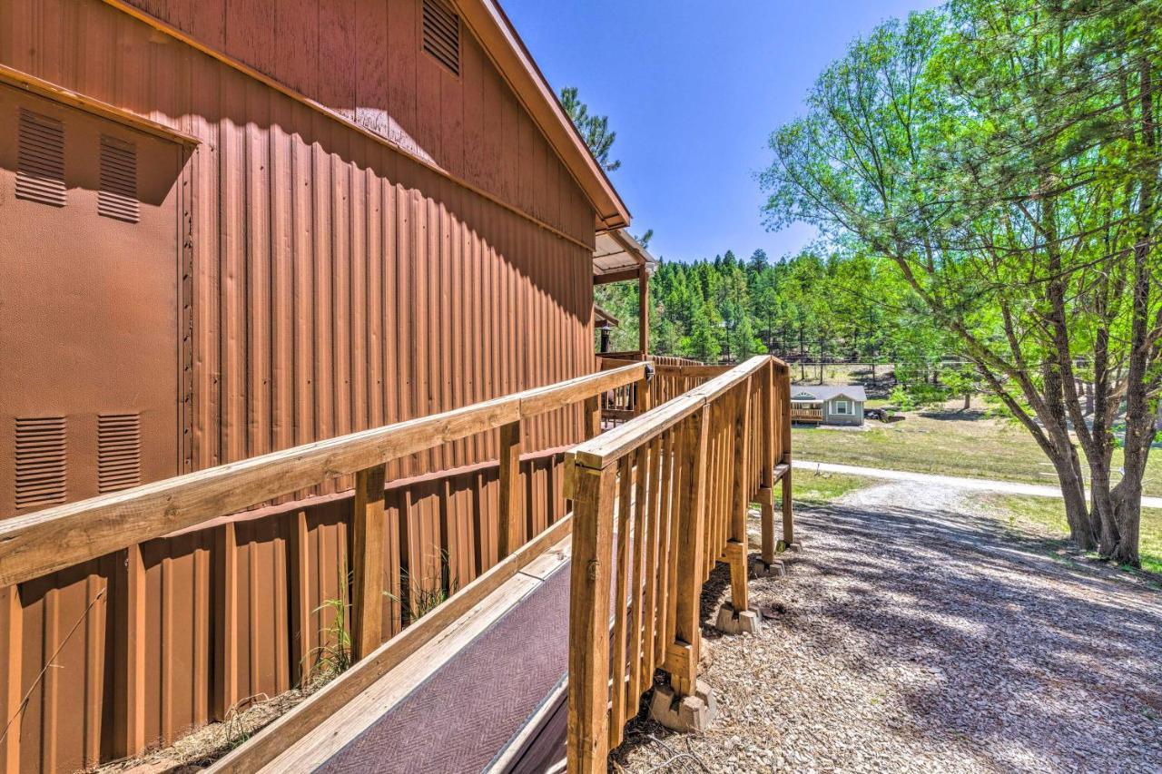 Quiet Cloudcroft Cabin With Porch And Gas Grill! ภายนอก รูปภาพ